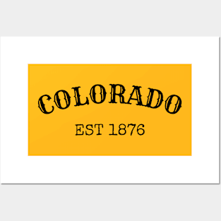 Colorado Est 1876 Posters and Art